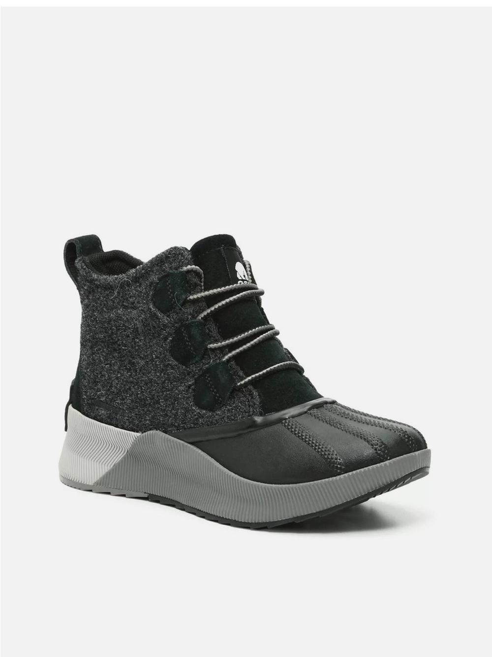 Sorel Women Dark Gray & Black Winter Boot